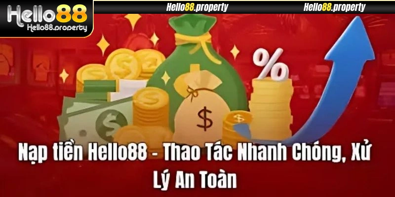 Nạp tiền Hello88 đơn giản với xác minh nhanh gọn