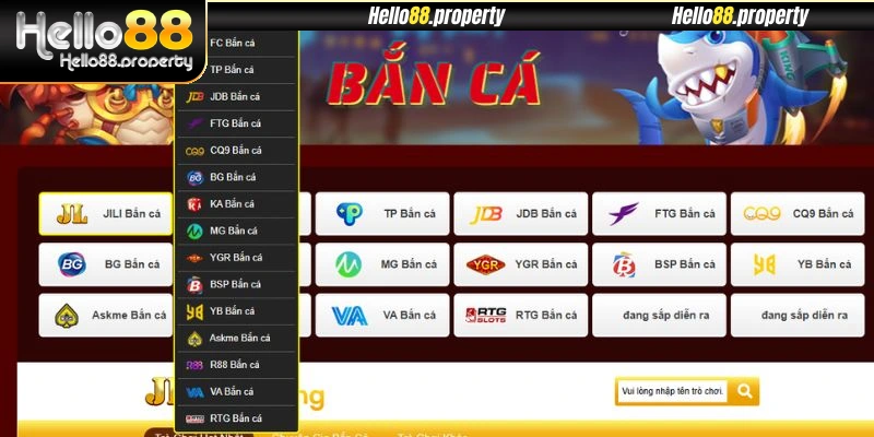 Khám phá bắn cá Hello88 - Sảnh cược thú vị nhất 2025