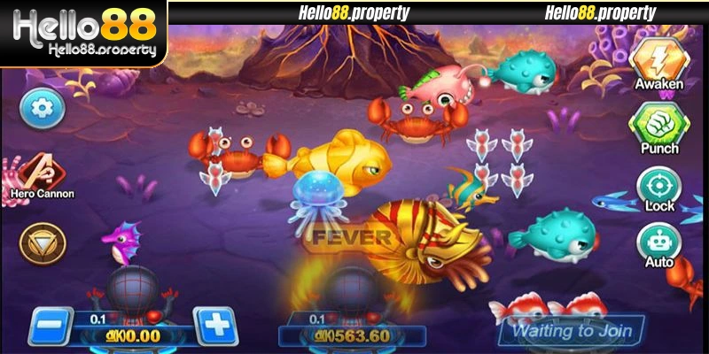 Hướng dẫn săn thưởng từ game bắn cá Hello88